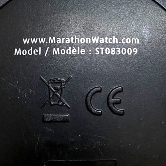 Adanac 4000 Digital Stopwatch By Marathon Water-Resistant With Split/Reset Start - Picture 4 of 5